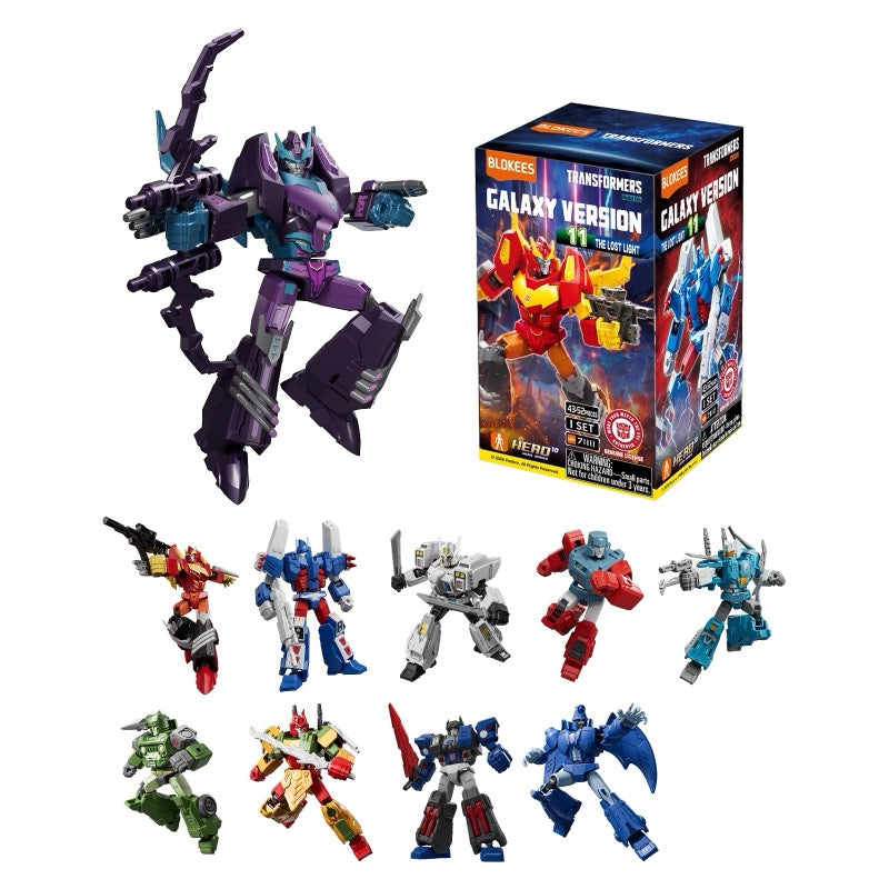 Transformers Blokees Galaxy Version 11 The Lost Light Asst 9pcs