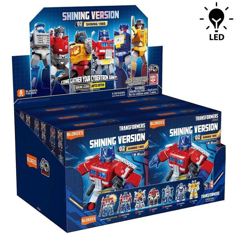 Transformers Blokees Shining Version 02 Shining 1985 Asst 6pcs