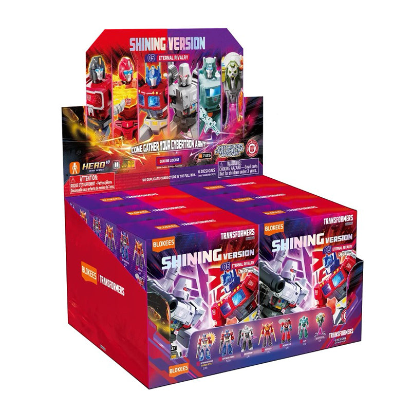 Transformers Blokees Shining Version 05 Eternal Rivalry Asst 6pcs