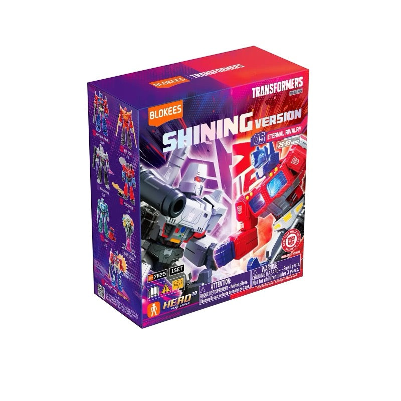 Transformers Blokees Shining Version 05 Eternal Rivalry Asst 6pcs
