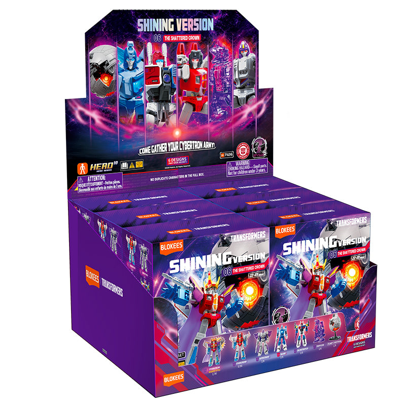 Transformers Blokees Shining Version 06 Lethal Coronation Asst 6pcs