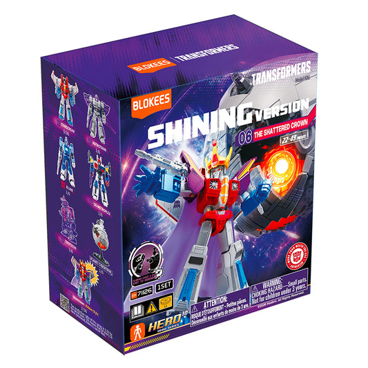 Transformers Blokees Shining Version 06 Lethal Coronation Asst 6pcs