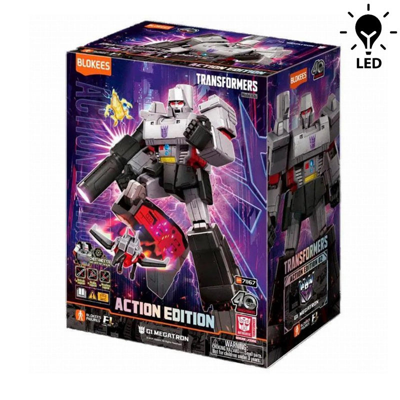 Transformers Blokees Action Edition 02 Megatron Light Up