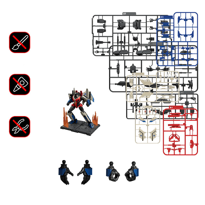 Transformers Blokees Classic Class 16 Starscream (Transformers One)