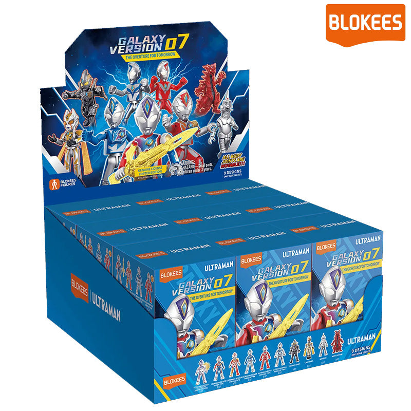 Ultraman Blokees Galaxy Version 07 Overture For Tomorrow asst 9pcs