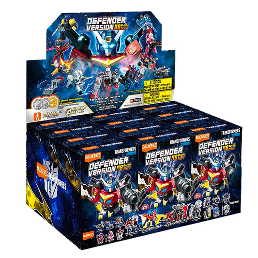 Transformers Blokees Defender Version 08 Battle Stars Asst 12pcs