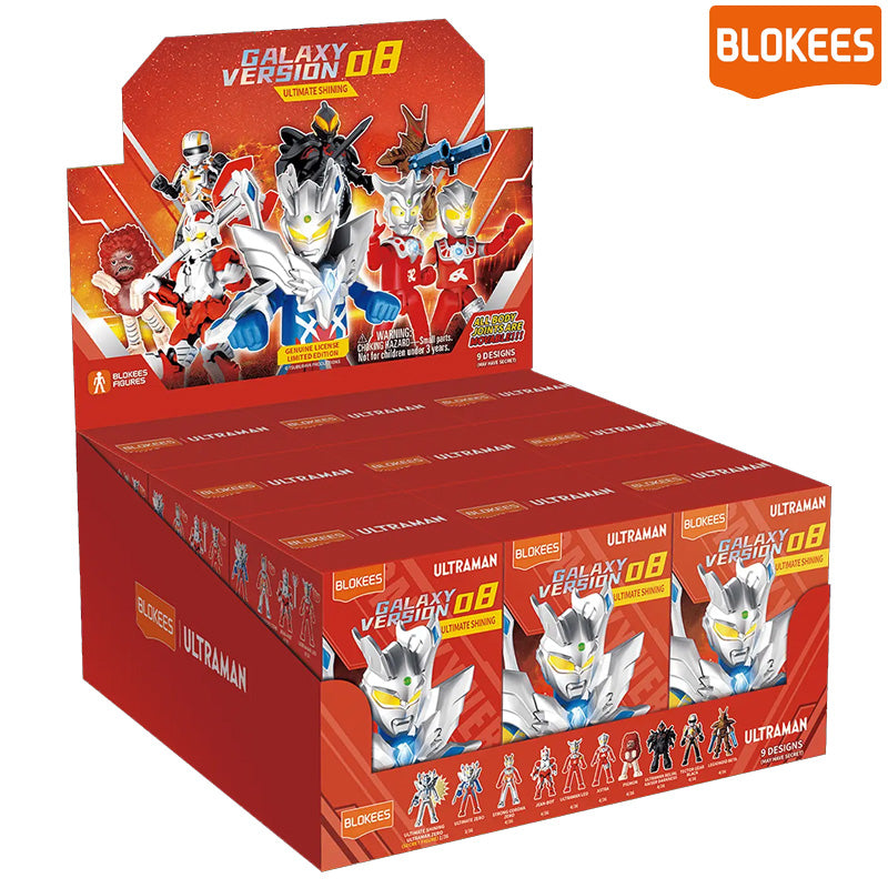 Ultraman Blokees Galaxy Version 08 Ultimate Shining asst 9pcs