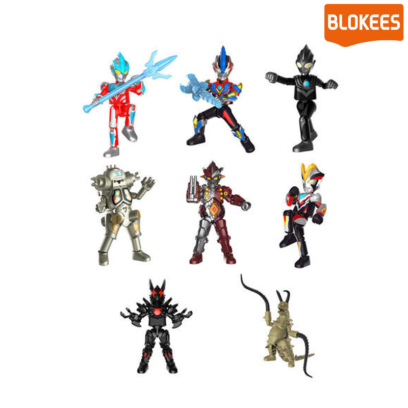 Ultraman Blokees Galaxy Version 09 Glitter Ginga asst 9pcs