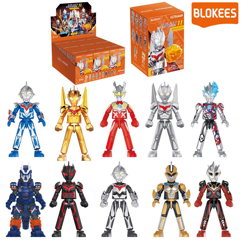 Ultraman Blokees Galaxy Version 11 The Nexus Of Light asst 9pcs