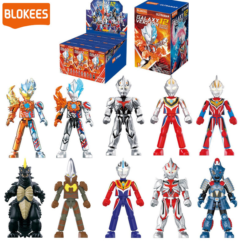 Ultraman Blokees Galaxy Version 12 Blazar S Starlight asst 9pcs