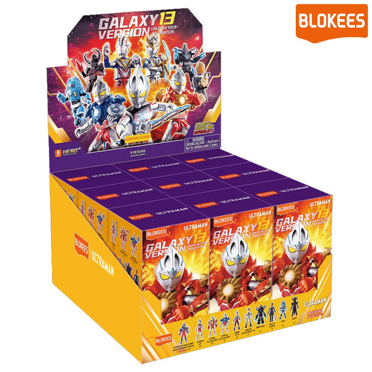 Ultraman Blokees Galaxy Version 13 Unleash Your Imagination asst 9pcs