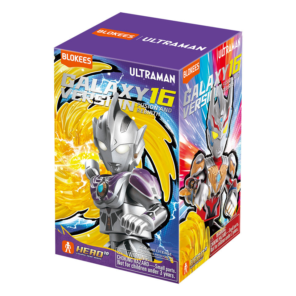 Ultraman Blokees Galaxy Version 16 -Display of 9