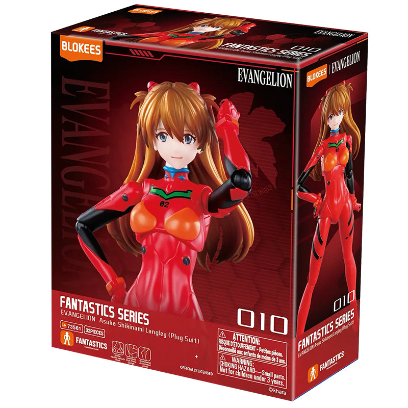 Evangelion Blokees Fantastics Series FF03 Asuka Plug Suit