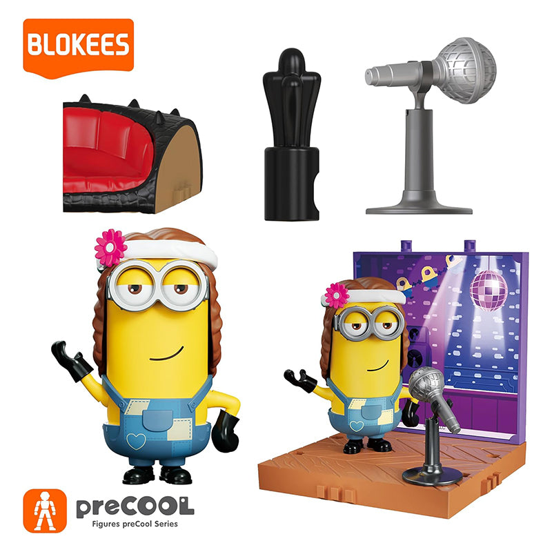 Minions Blokees Precool Celebration Party Series 2 asst 4 pcs