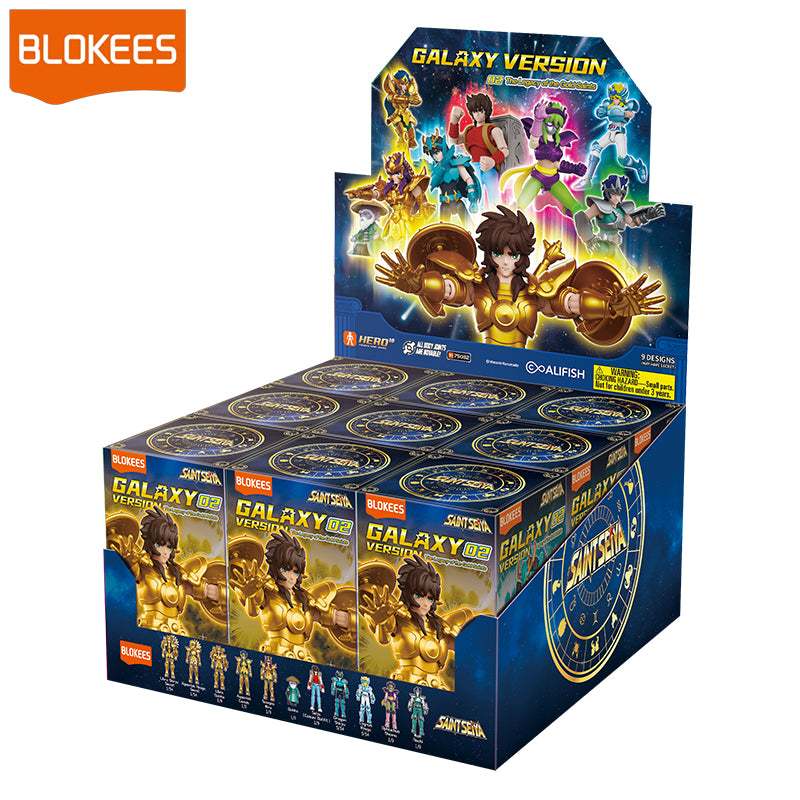 Saint Seiya Blokees Saint Seiya Galaxy Version 02 asst: 9pcs