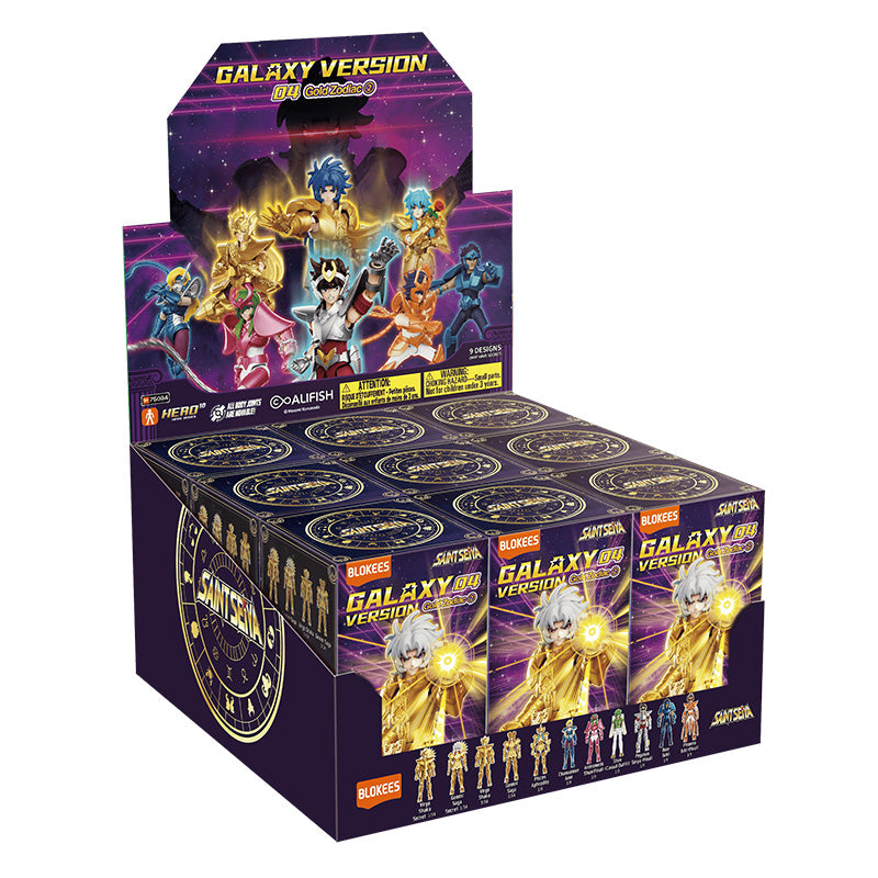 Saint Seiya Blokees Galaxy Version 04 Asst 9pcs Gold Zodiac