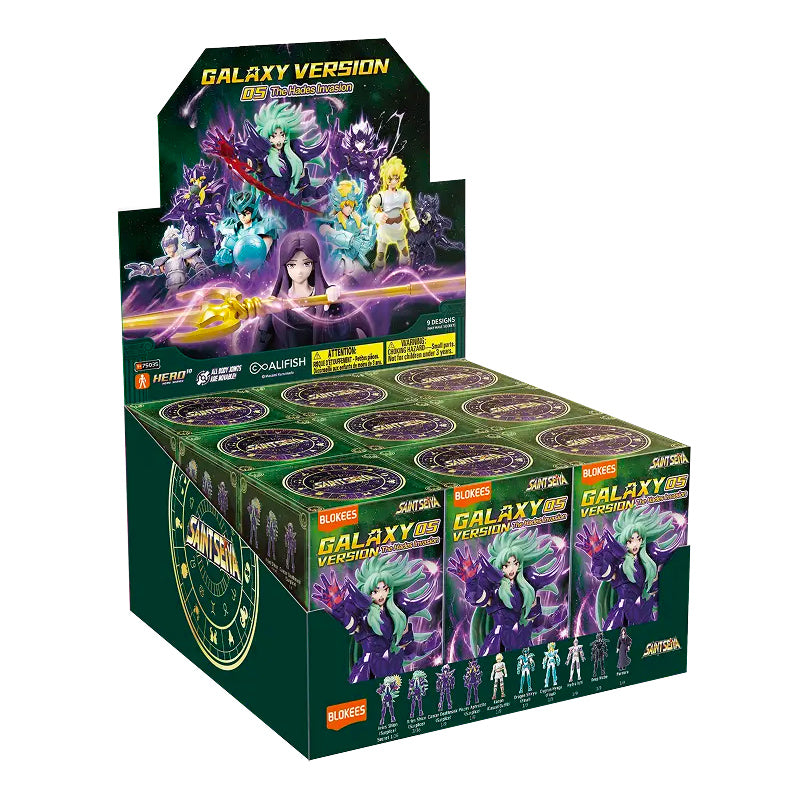 Saint Seiya Blokees Galaxy Version Vol 5 Hades Invasion Asst 9pcs