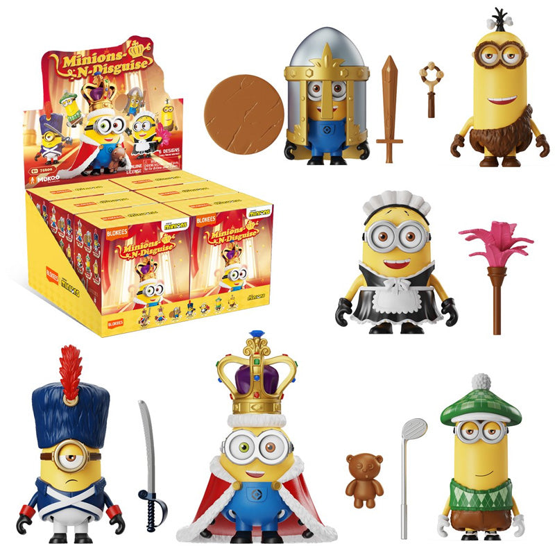 Minions Blokees Mokoo Series 01 Minions-N-Disguise asst 6pcs