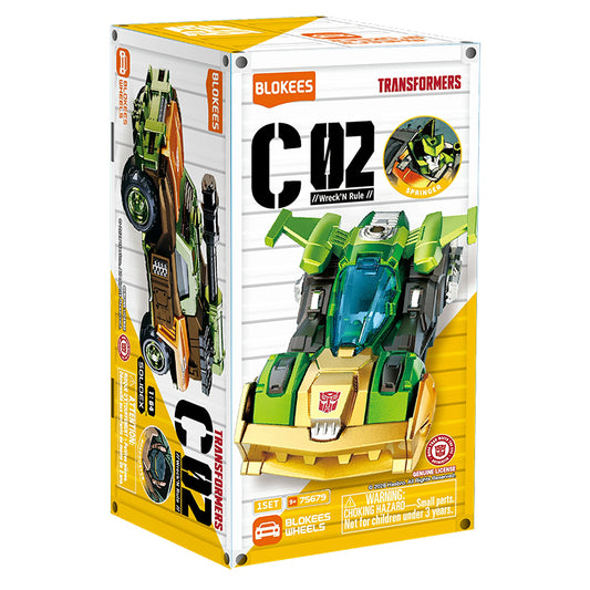 Transformers Blokees Wheels C02 Auto Prime (Display of 12)