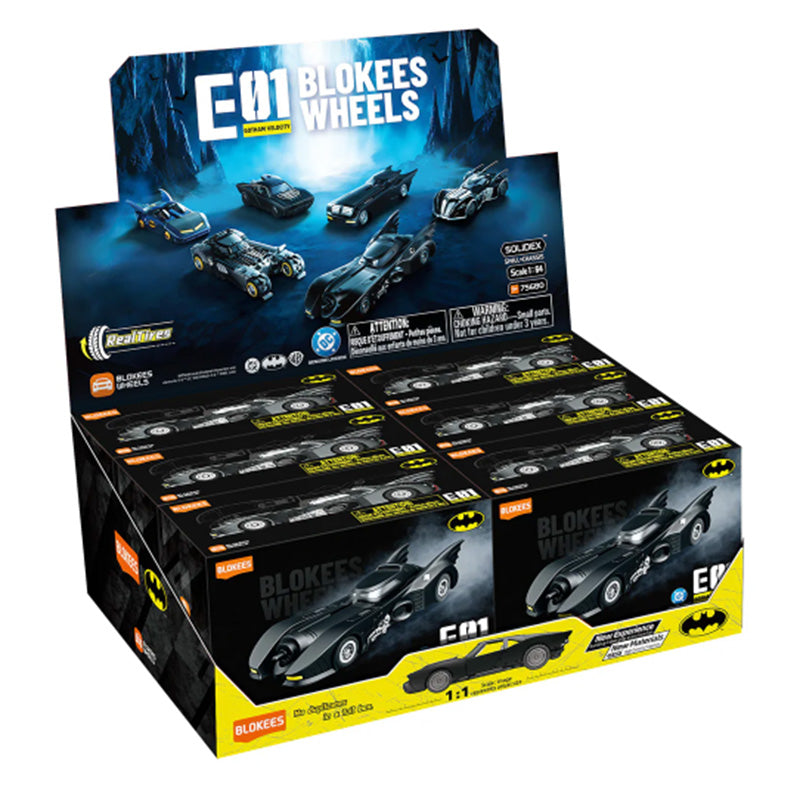 Dc Blokees Wheels Batman E01 Asst 6pcs