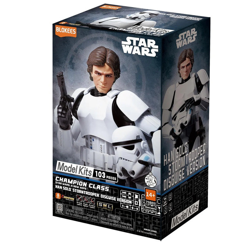 Star Wars Blokees Champion Class 03 Han Solo Stormtrooper Disguise Version