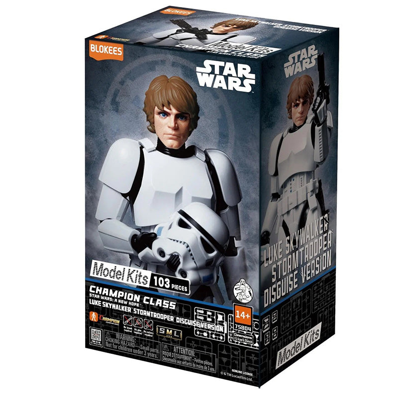 Star Wars Blokees Champion Class 04 Luke Skywalker Stormtrooper Disguise Version