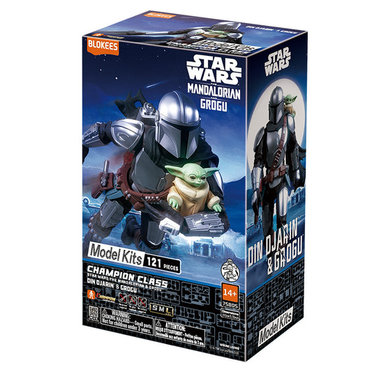 Star Wars Blokees Mandalorian Champion Class 05 Din Djarin And Grogu