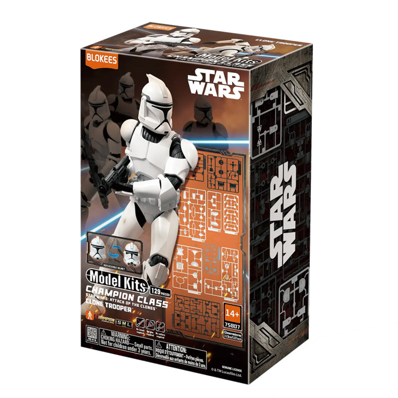Star Wars Blokees Champion Class 07 Clone Trooper Attack Of The Clones