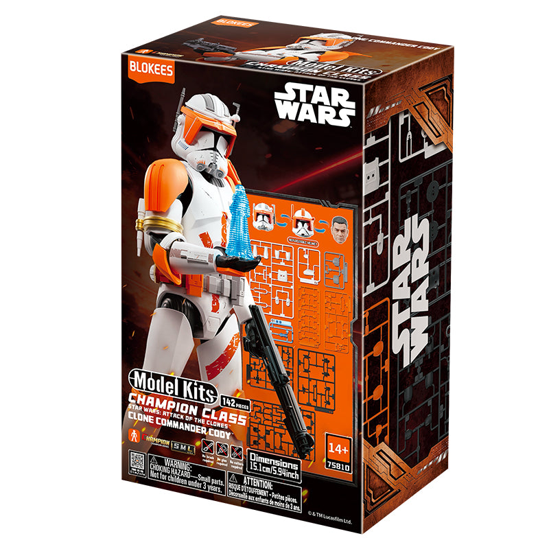 Star Wars Blokees Champion Class 10 Commander Cody Attack Of The Clones