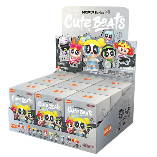 The Powerpuff Girls Blokees Mokoo Series 01 (Display of 9)