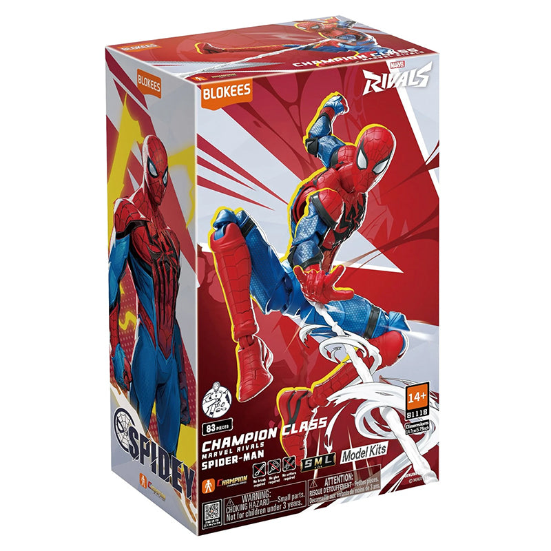 Marvel Rivals Blokees Champion Class 06 Spider-Man