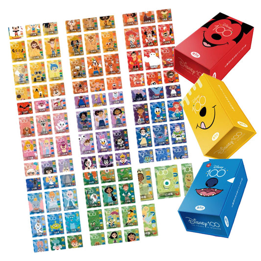 Disney Cardfun D100 Joyful Deluxe Edition Boite 10 Boosters 4 Cartes