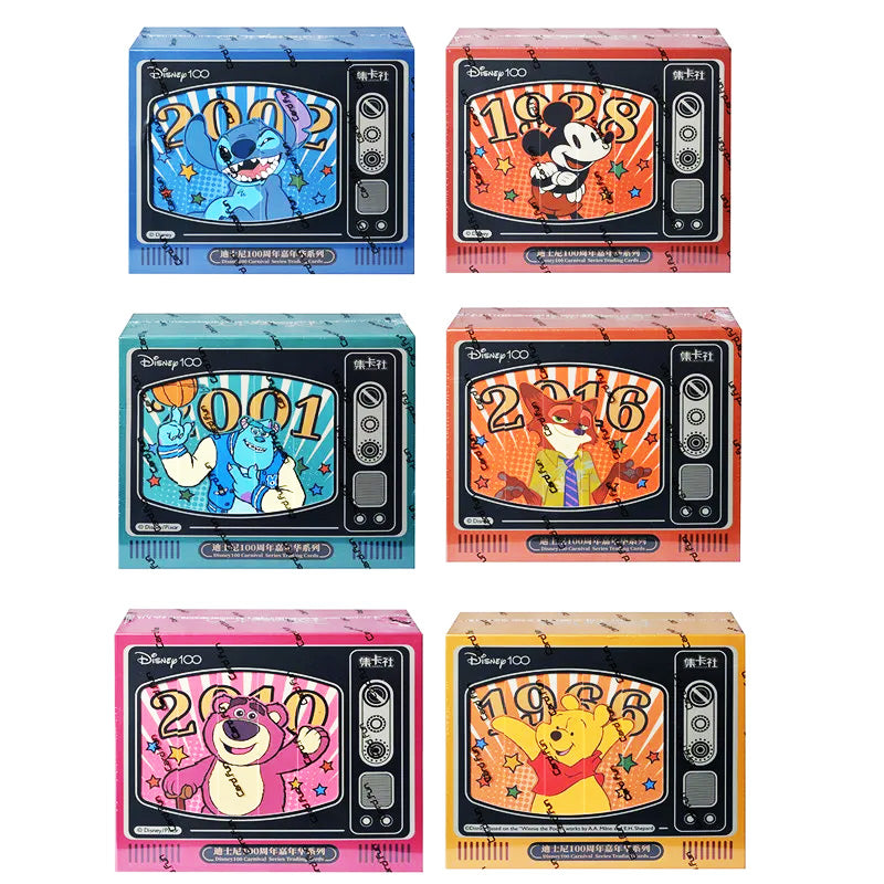 Disney Cardfun D100 Carnival Deluxe Edition Box of 10 Boosters 4 Cards