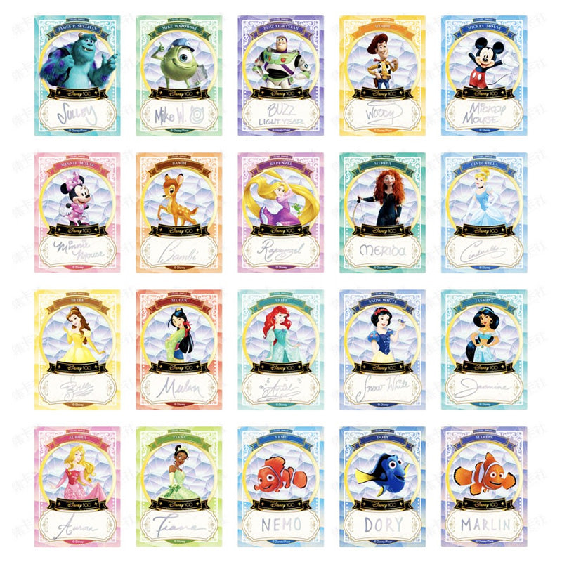 Disney Cardfun D100 Carnival Deluxe Edition Box of 10 Boosters 4 Cards
