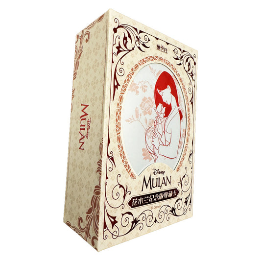 Disney Cardfun Mulan Boite 10 Boosters 4 Cartes