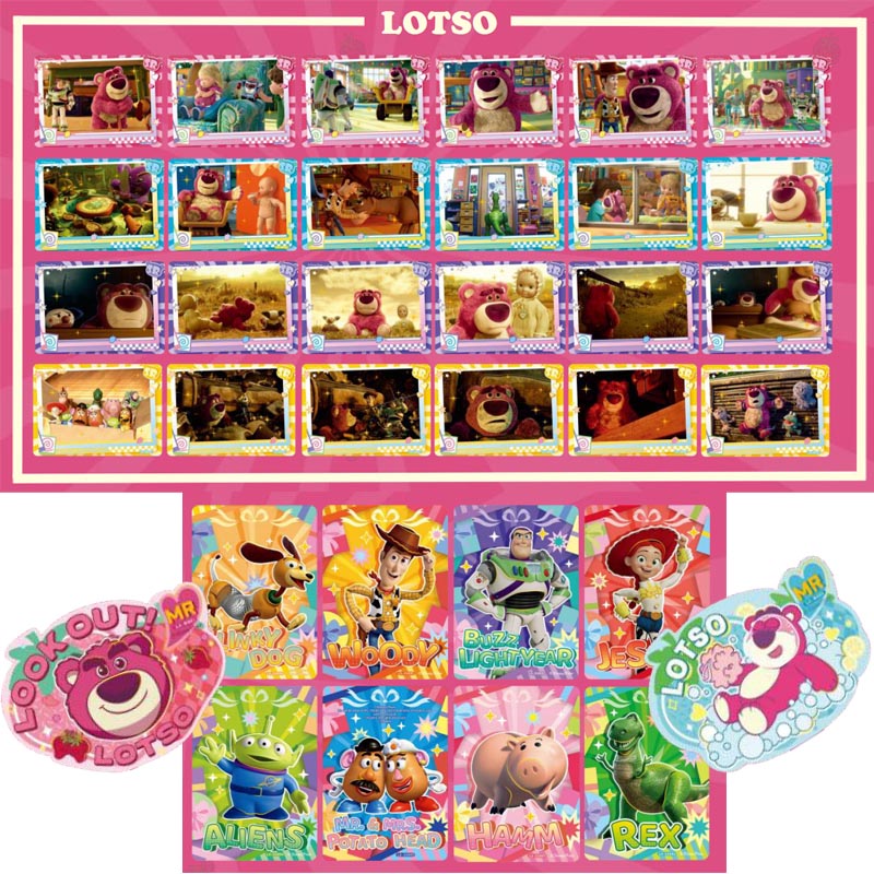 Disney Cardfun Lotso Series Box of 10 Boosters with 4 Cards Each