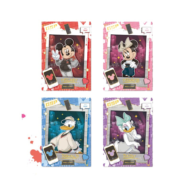 Disney Cardfun Mickey in Real Life Box of 10 Boosters with 4 Cards Each