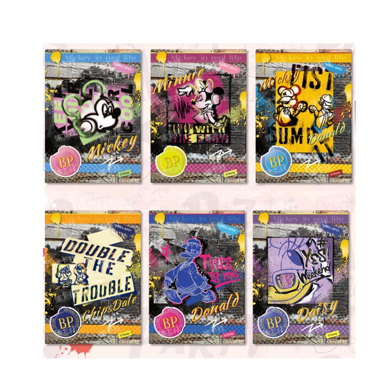 Disney Cardfun Mickey in Real Life Box of 10 Boosters with 4 Cards Each