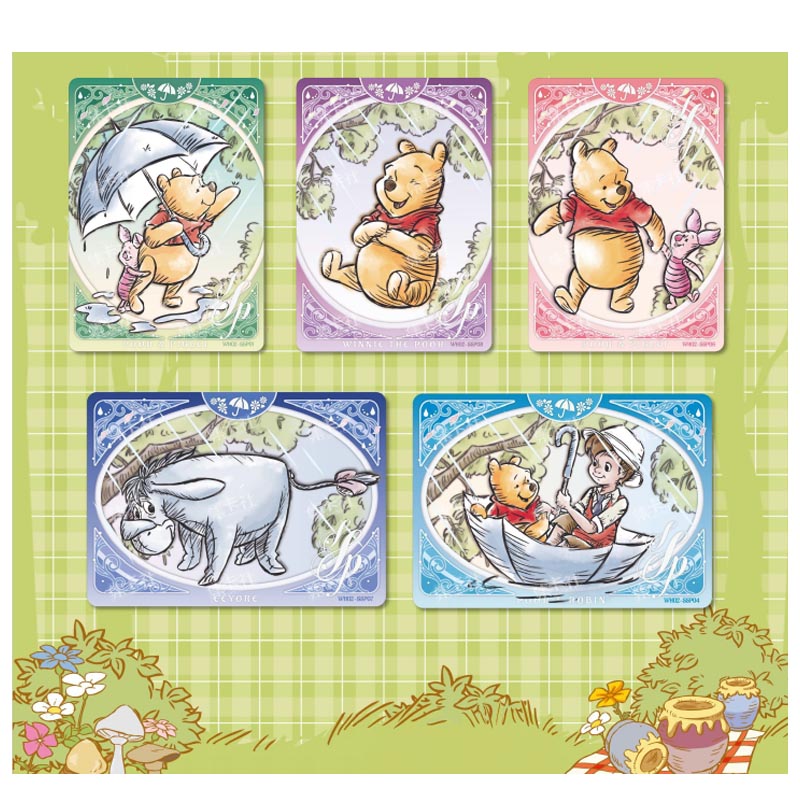 Disney Cardfun Winnie The Pooh Spring Outing Box of 16 Boosters with 4 Cards Each