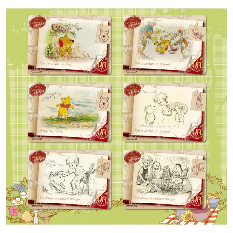 Disney Cardfun Winnie The Pooh Spring Outing Box of 16 Boosters with 4 Cards Each