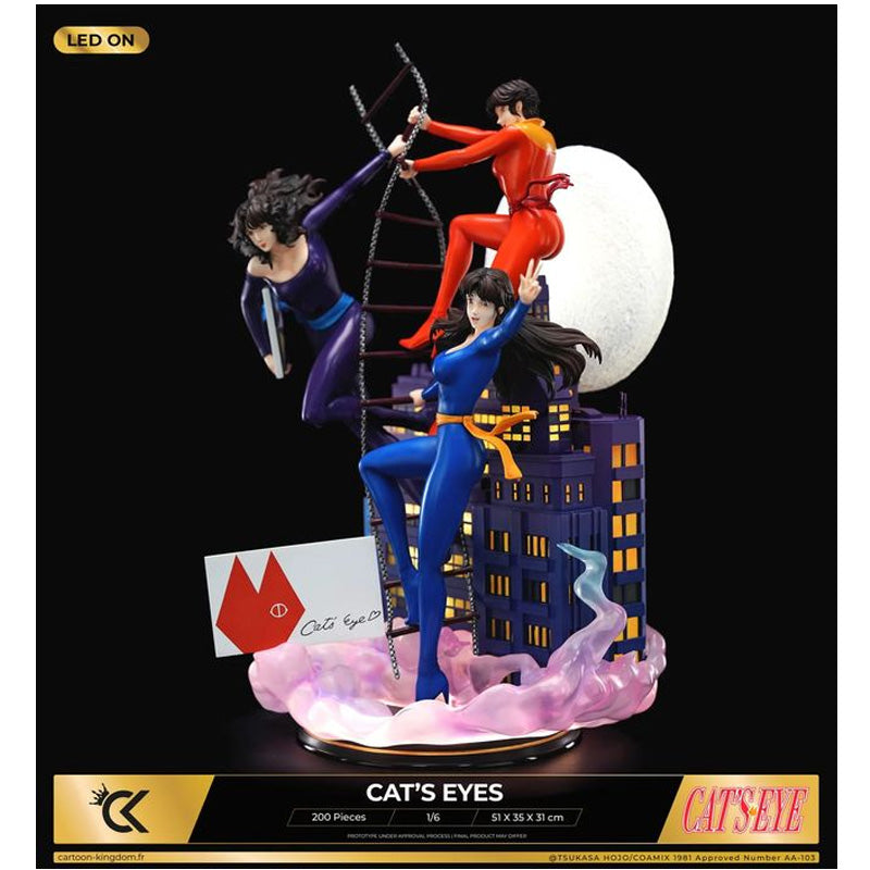 Cat's Eyes Statue Resine 1/6 Diorama 51Cm