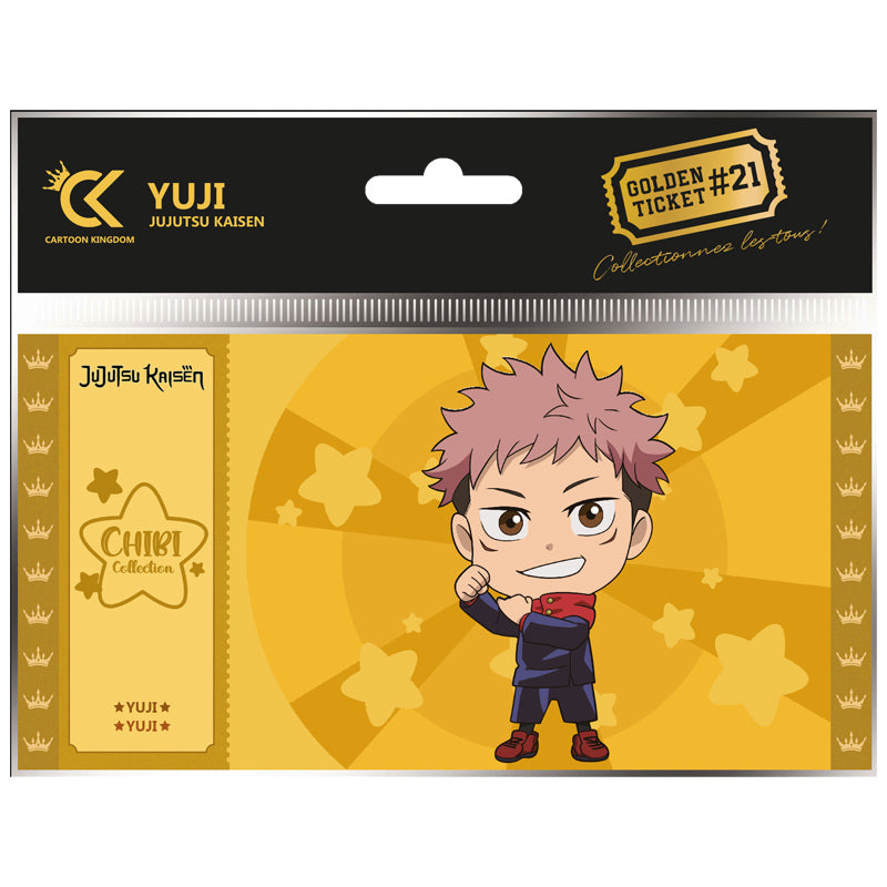 Jujutsu Kaisen Golden Ticket Chibi - Yuji