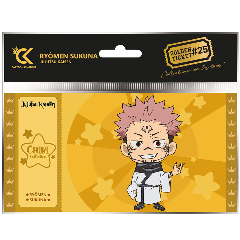Jujutsu Kaisen Golden Ticket Chibi - Ryomen Sukuna