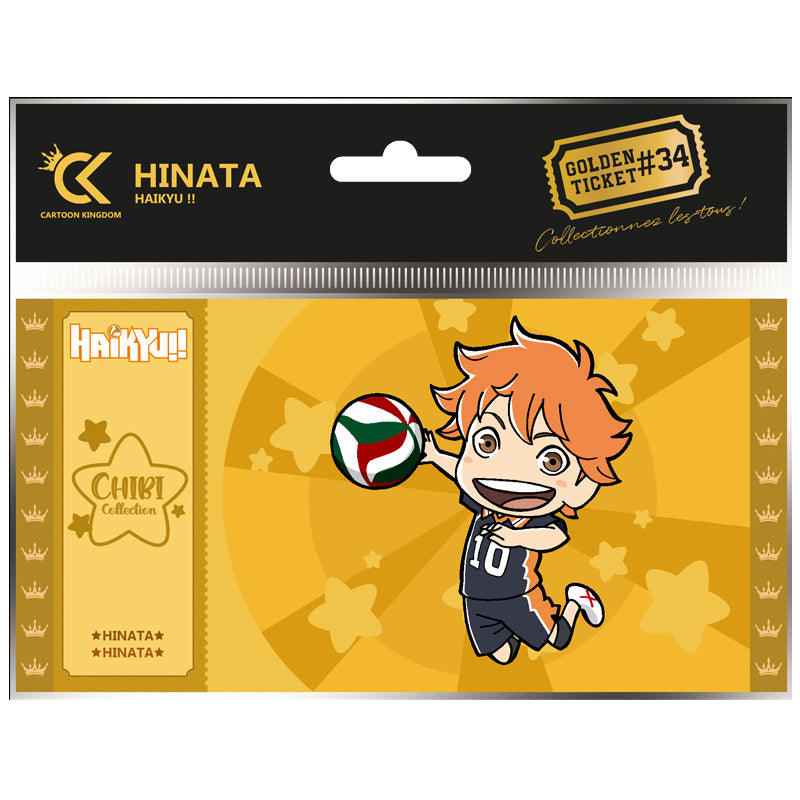 Haikyu!! Golden Ticket Chibi - Hinata