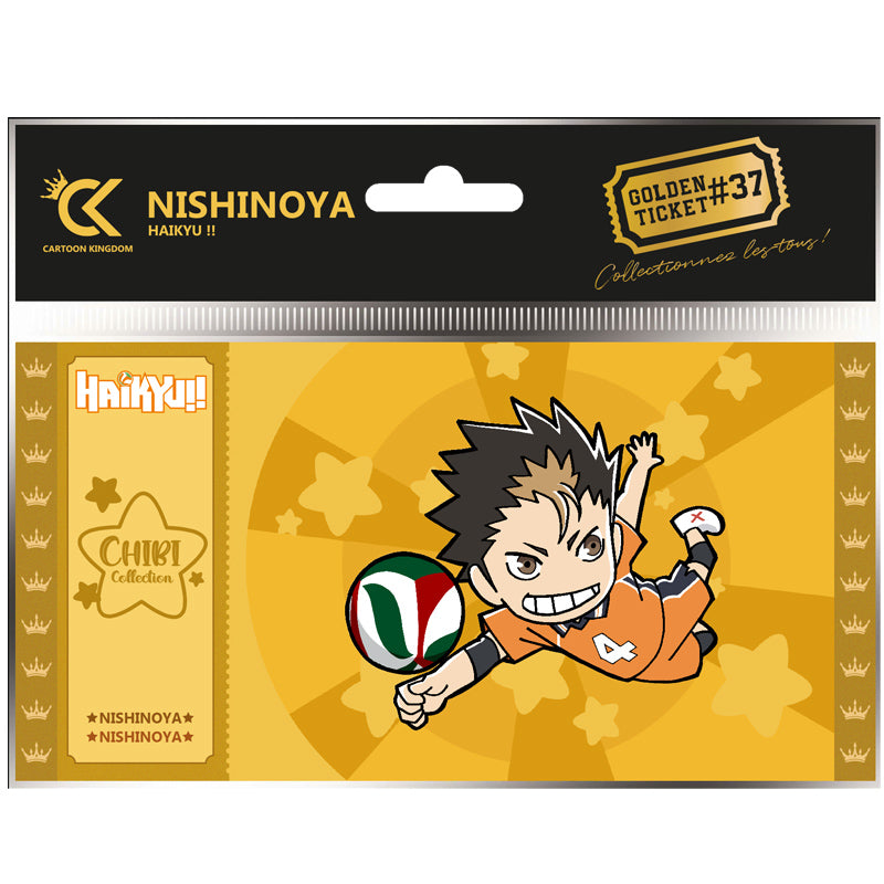 Haikyu!! Golden Ticket Chibi - Nishinoya