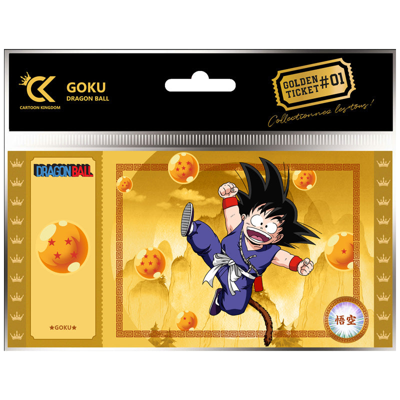 Dragon Ball Golden Ticket - Goku (Purple)