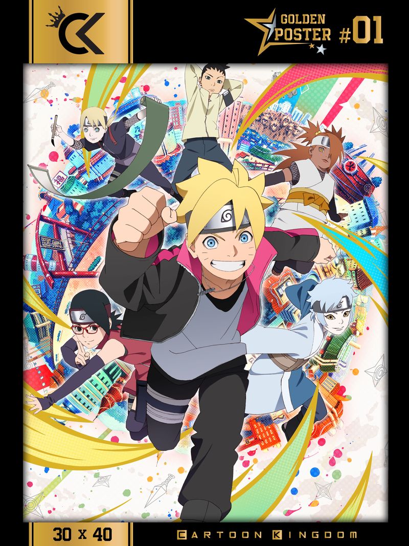 Boruto Golden Poster - Characters