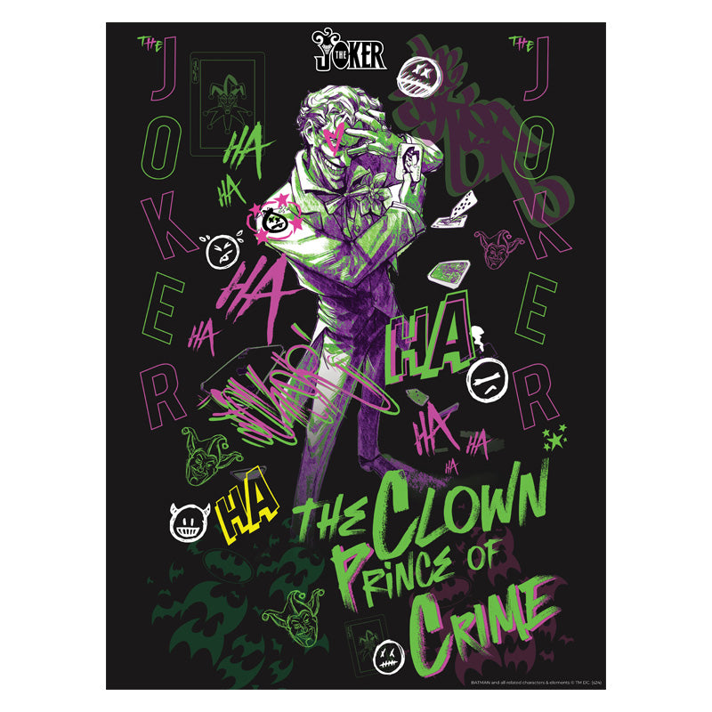 DC Golden Poster - Joker The Clown Prince of Crime