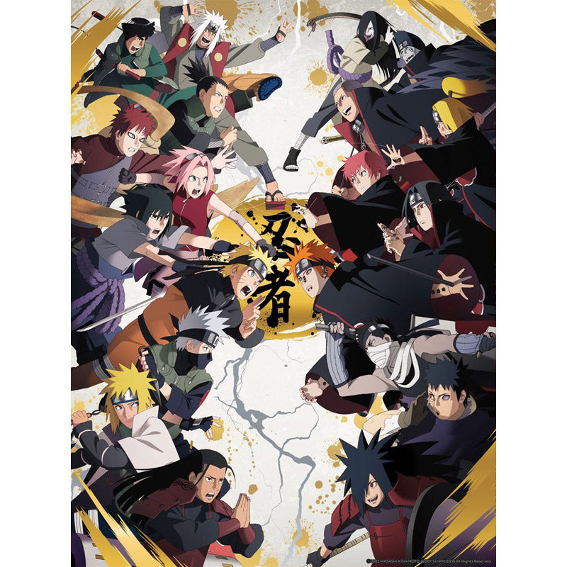 Naruto Shippuden Golden Poster - Characters
