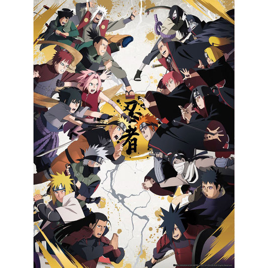Naruto Shippuden Golden Poster - Characters